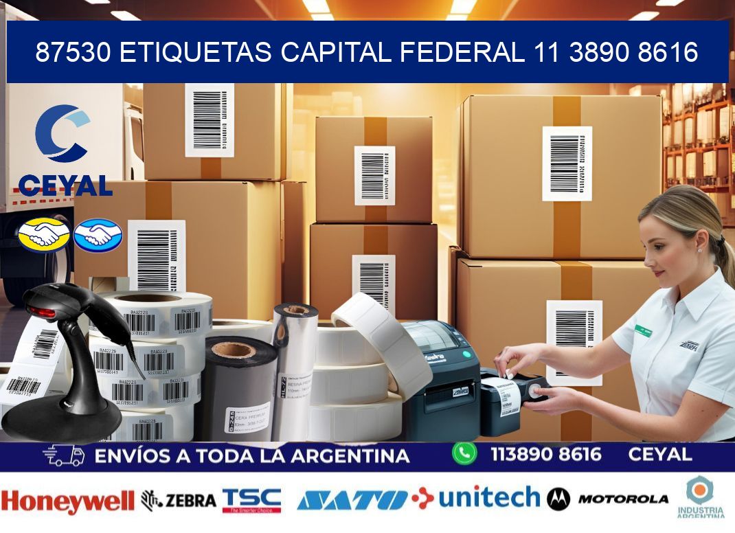 87530 ETIQUETAS CAPITAL FEDERAL 11 3890 8616