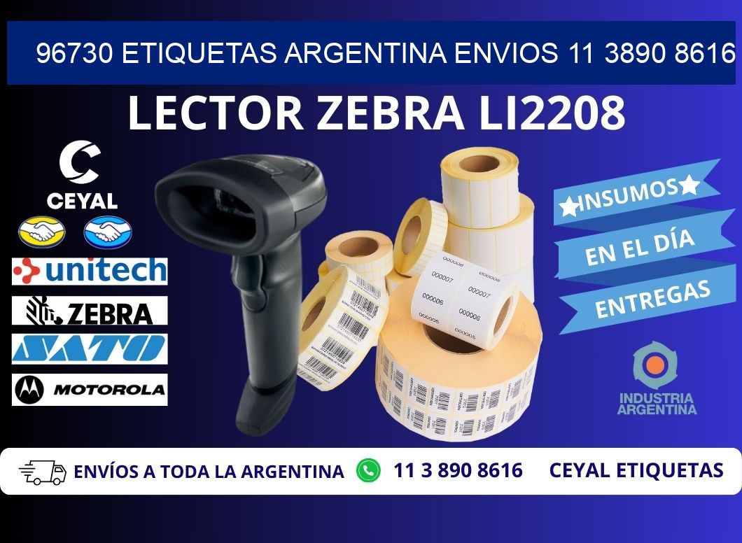 96730 ETIQUETAS ARGENTINA ENVIOS 11 3890 8616