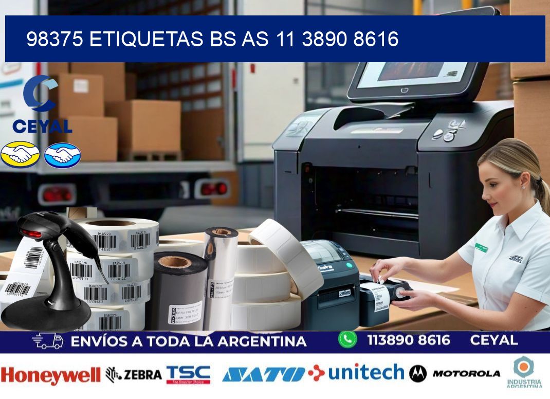98375 ETIQUETAS BS AS 11 3890 8616