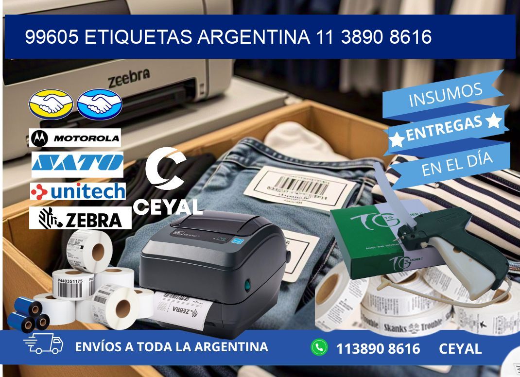 99605 ETIQUETAS ARGENTINA 11 3890 8616