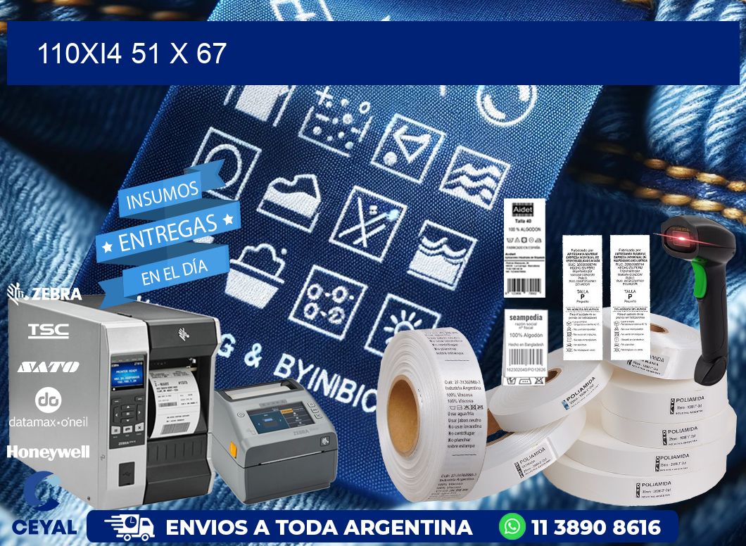 110Xi4 51 x 67