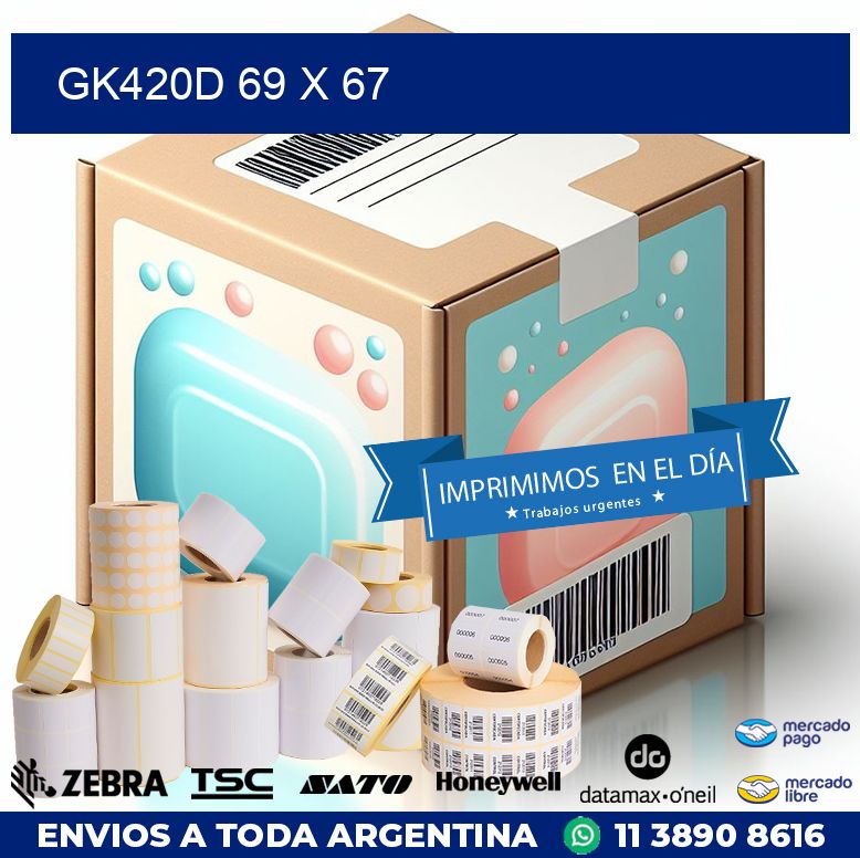 GK420D 69 x 67