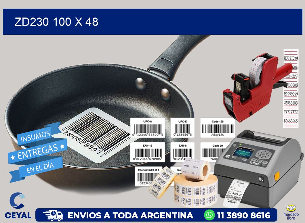 ZD230 100 x 48