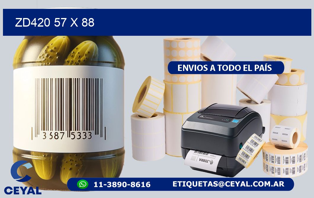 ZD420 57 x 88
