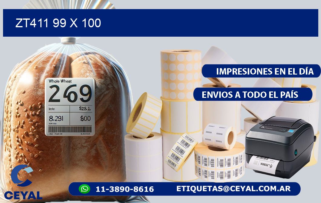 ZT411 99 x 100