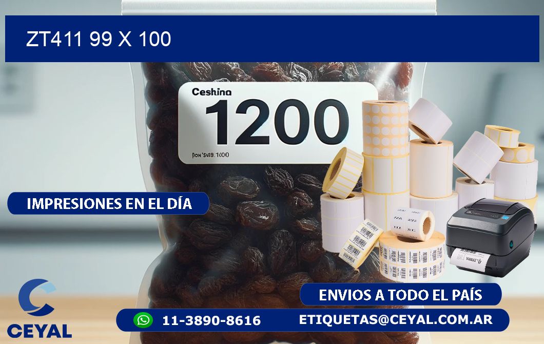 ZT411 99 x 100