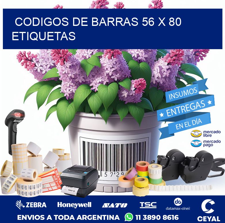 codigos de barras 56 x 80 etiquetas