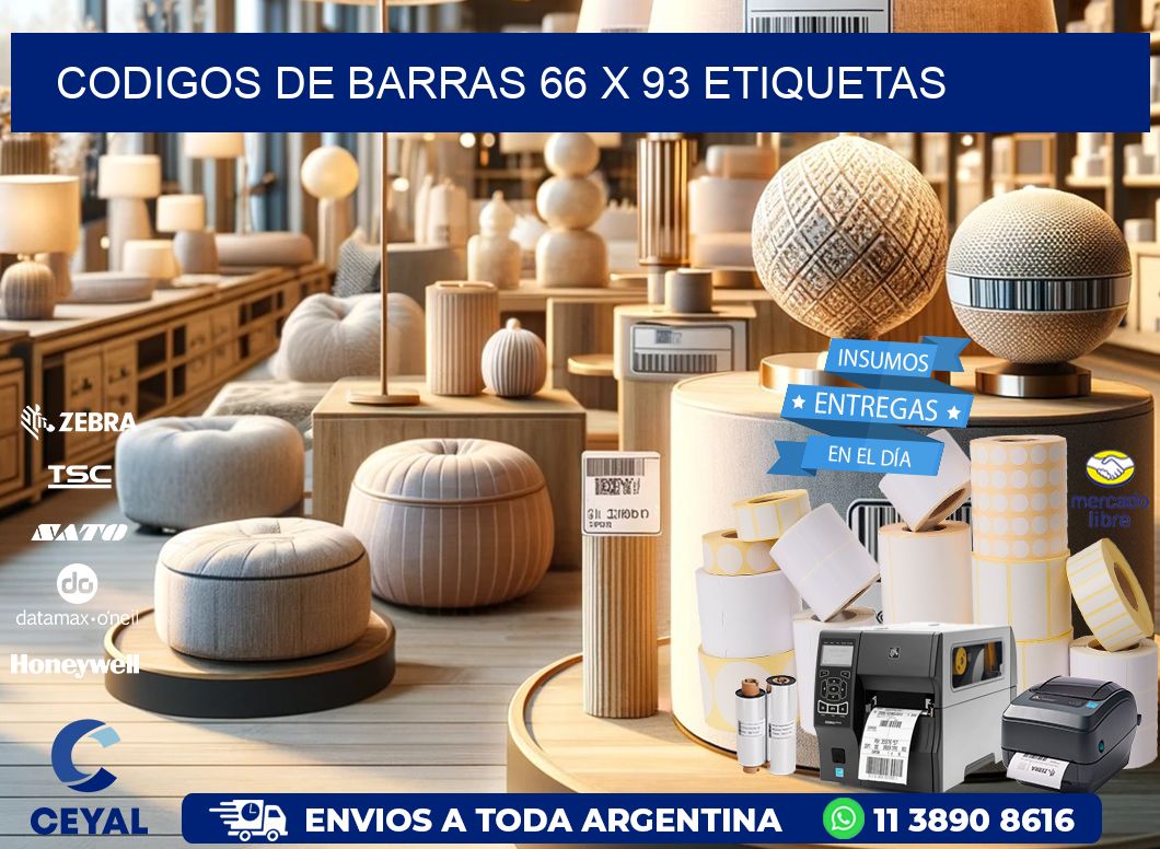 codigos de barras 66 x 93 etiquetas
