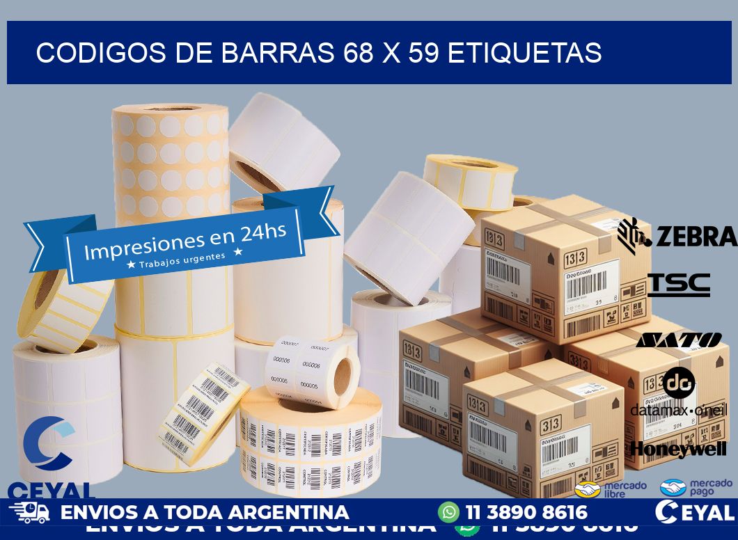 codigos de barras 68 x 59 etiquetas