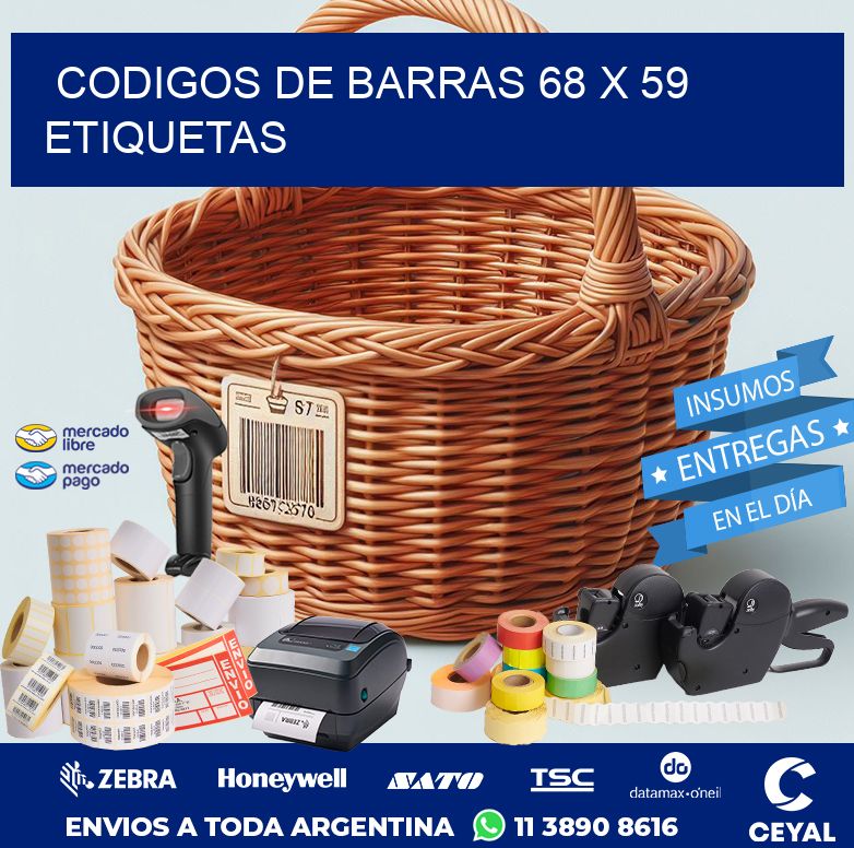 codigos de barras 68 x 59 etiquetas