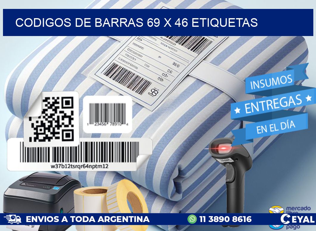 codigos de barras 69 x 46 etiquetas
