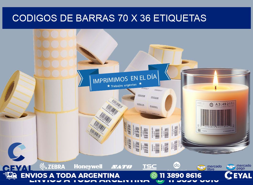 codigos de barras 70 x 36 etiquetas