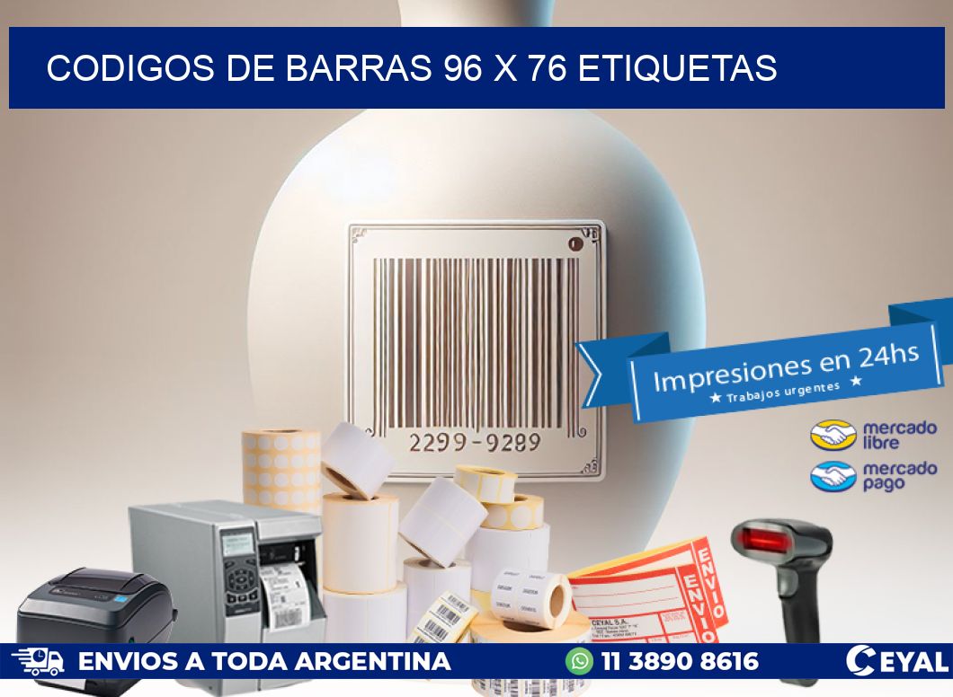 codigos de barras 96 x 76 etiquetas