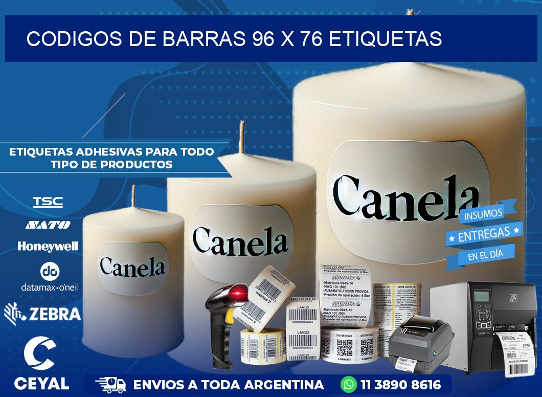 codigos de barras 96 x 76 etiquetas