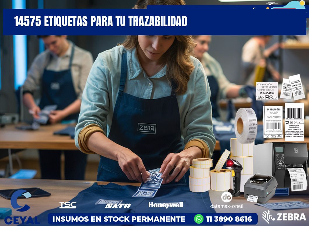 14575 etiquetas para tu trazabilidad