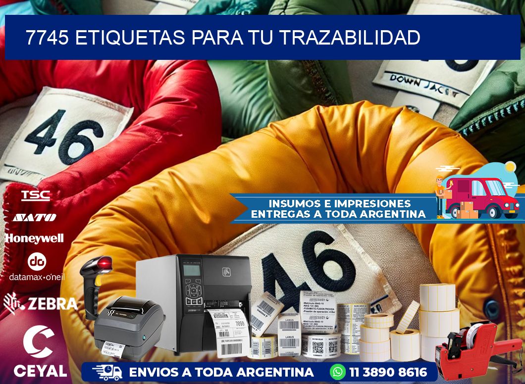 7745 etiquetas para tu trazabilidad