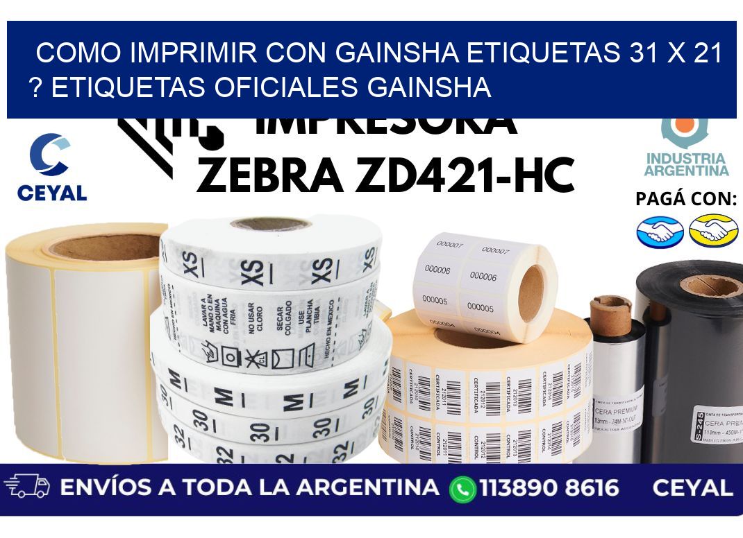 como imprimir con gainsha etiquetas 31 x 21 ? etiquetas oficiales gainsha