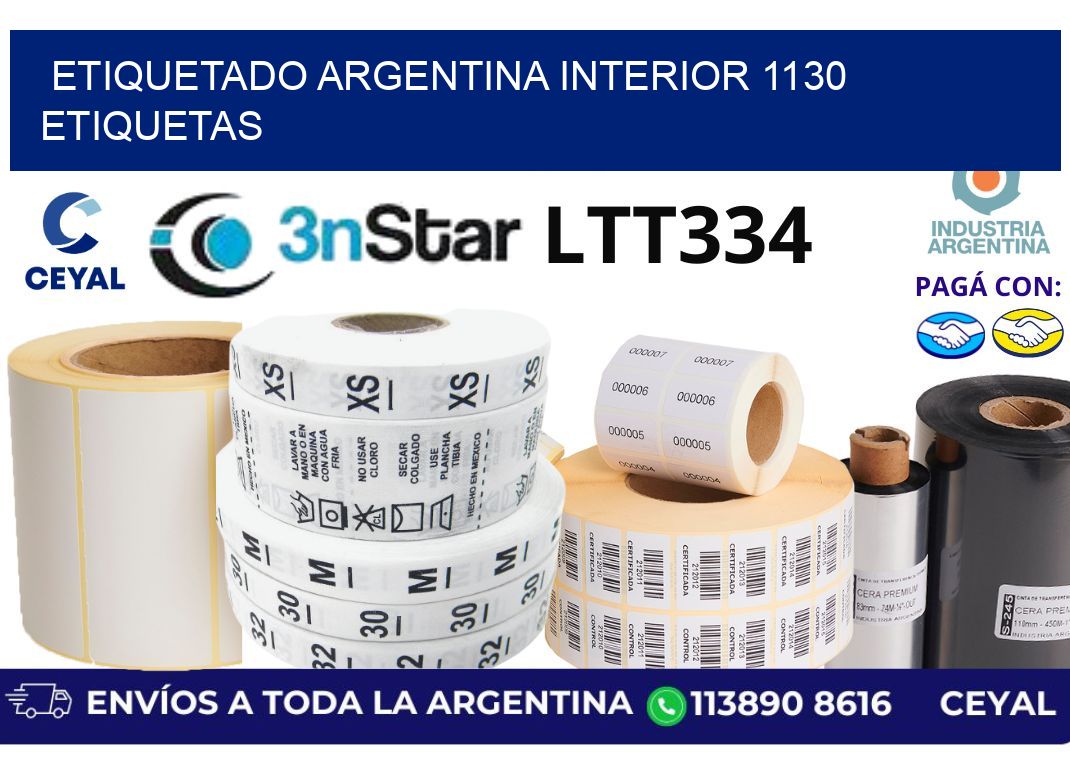 etiquetado argentina interior 1130 etiquetas