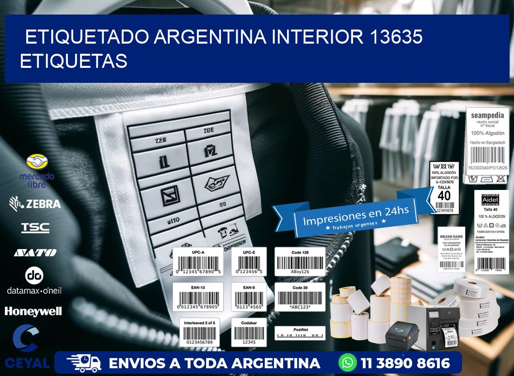 etiquetado argentina interior 13635 etiquetas