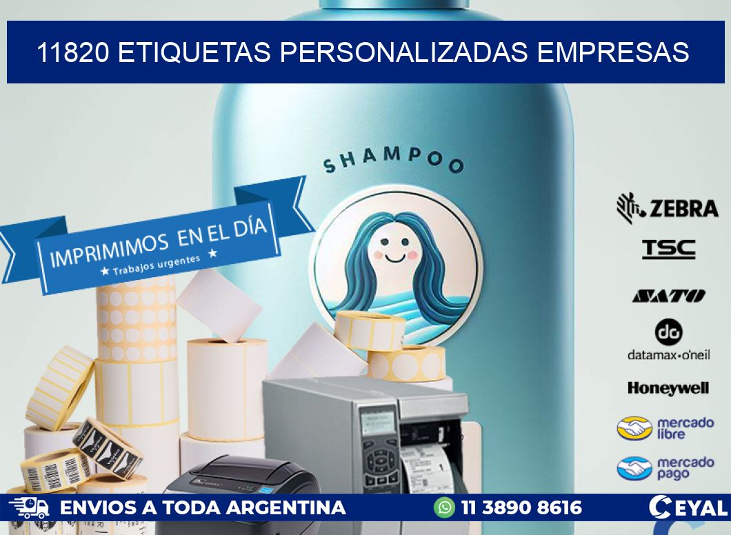 11820 Etiquetas personalizadas empresas