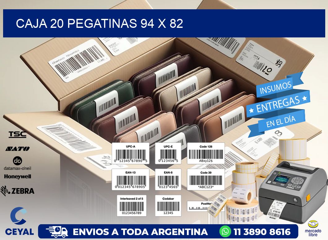CAJA 20 PEGATINAS 94 x 82