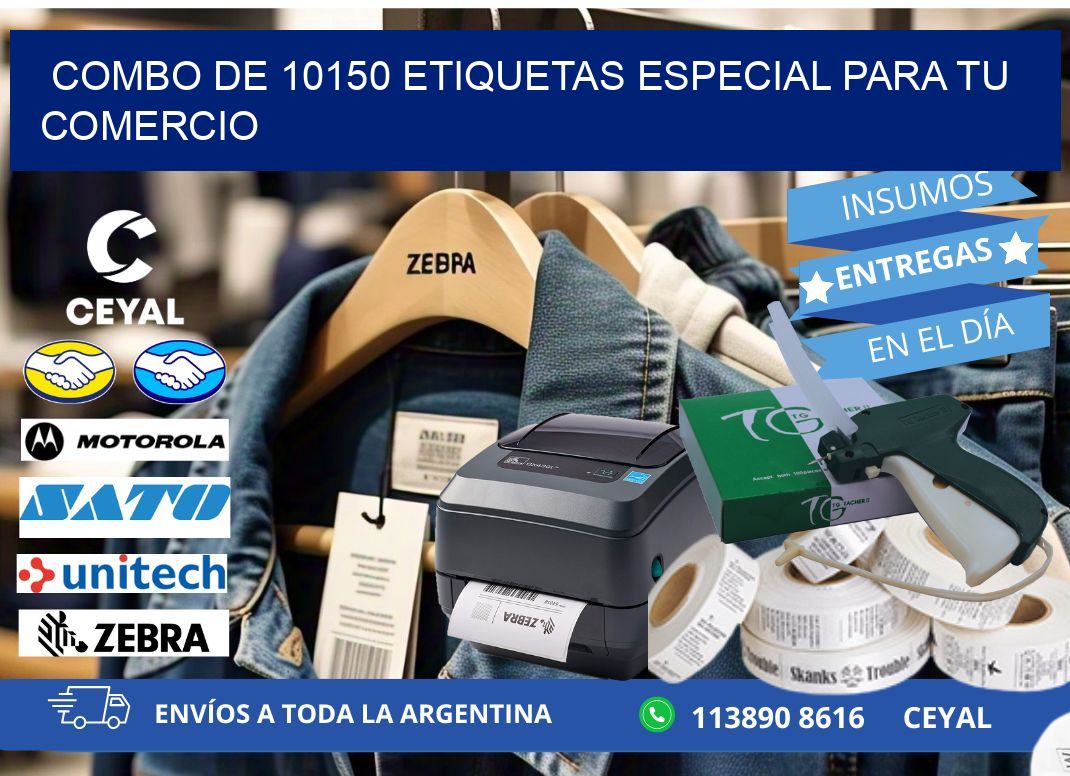 Combo de 10150 etiquetas especial para tu comercio