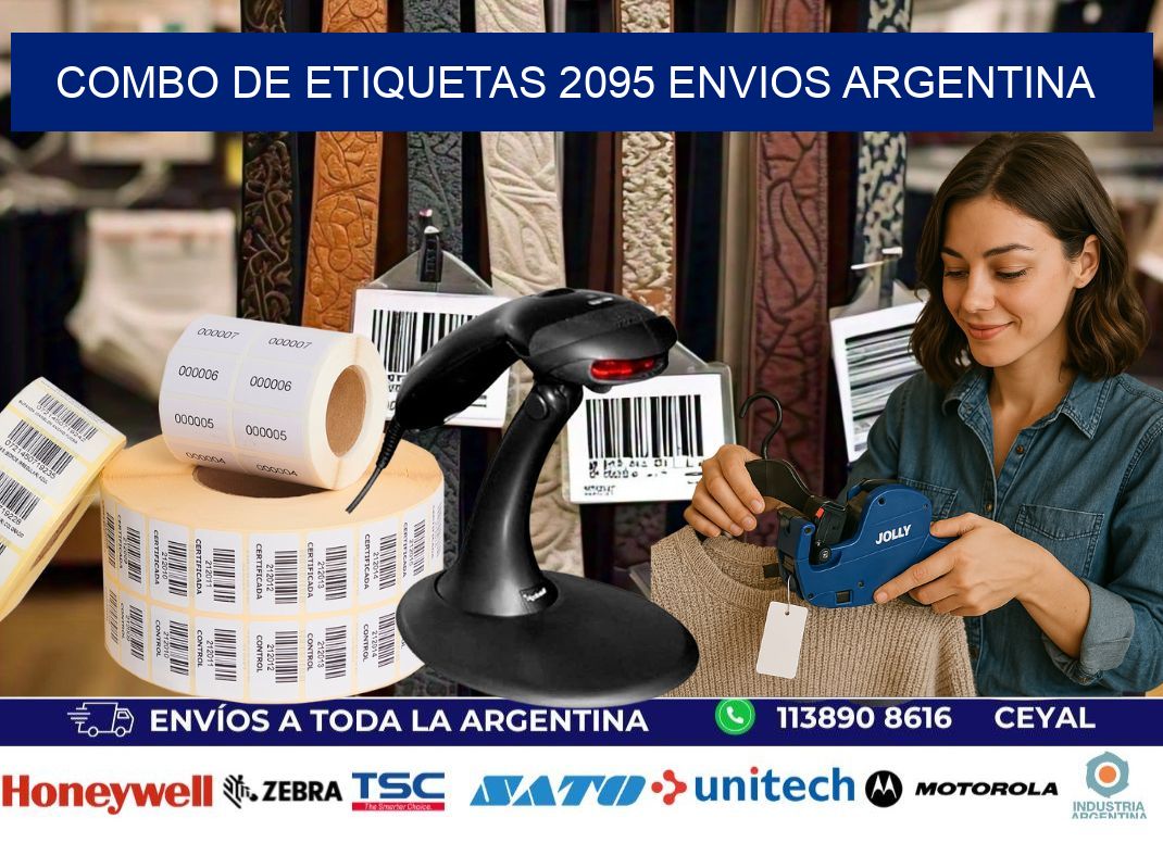 Combo de etiquetas 2095 ENVIOS ARGENTINA
