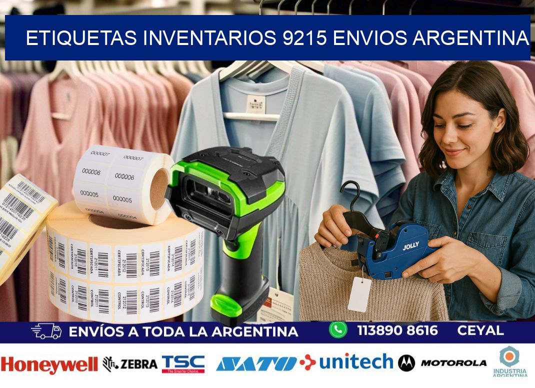 etiquetas inventarios 9215 ENVIOS ARGENTINA