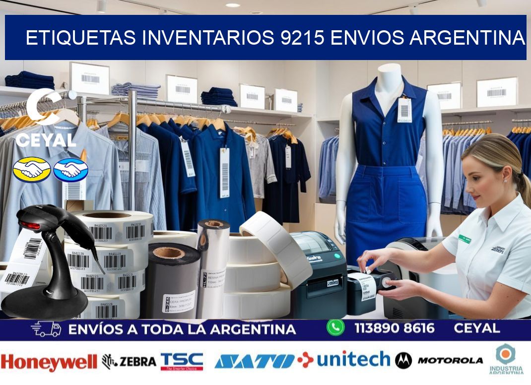 etiquetas inventarios 9215 ENVIOS ARGENTINA