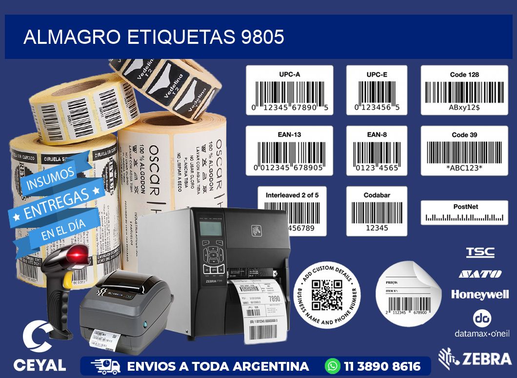 Almagro etiquetas 9805