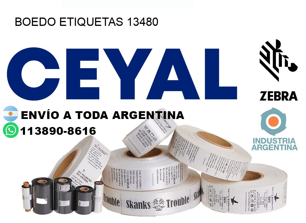 Boedo etiquetas 13480