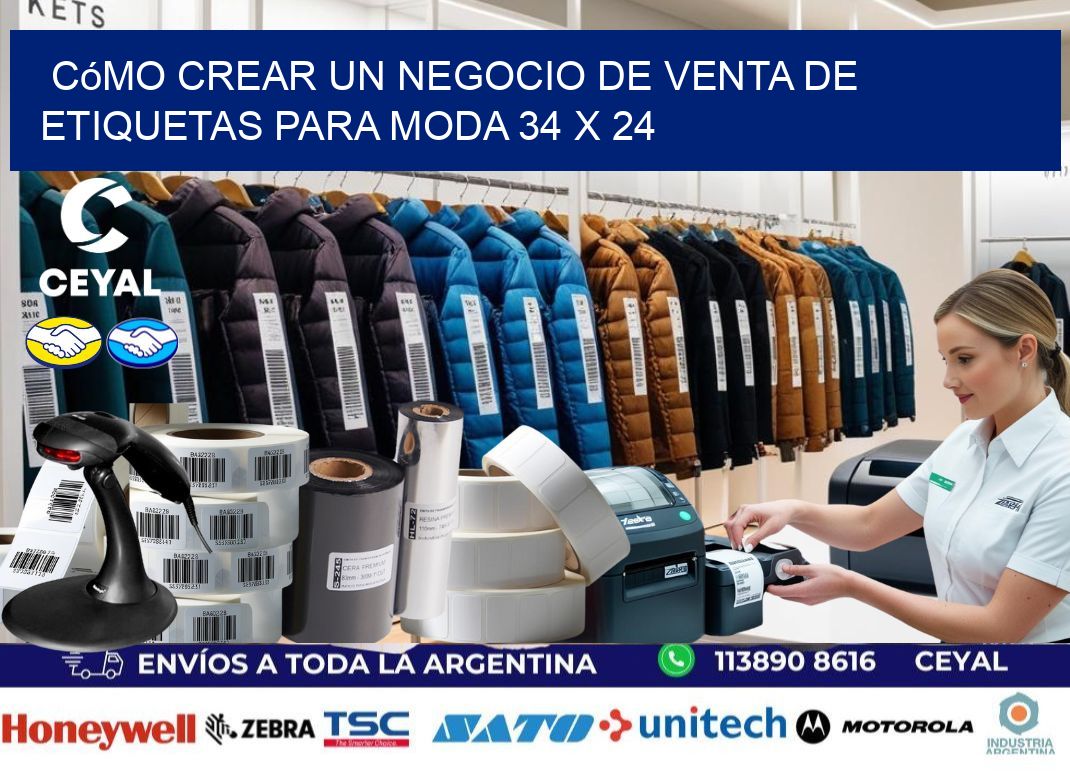 Cómo Crear un Negocio de Venta de Etiquetas para Moda 34 x 24