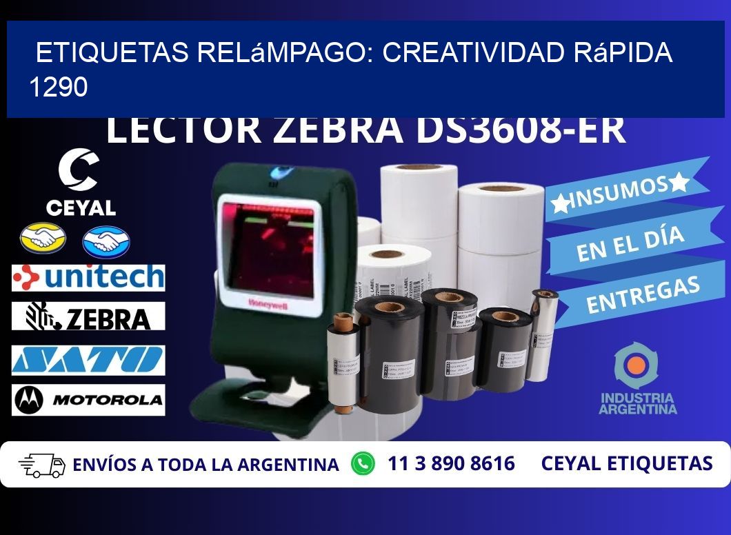 Etiquetas Relámpago: Creatividad Rápida 1290