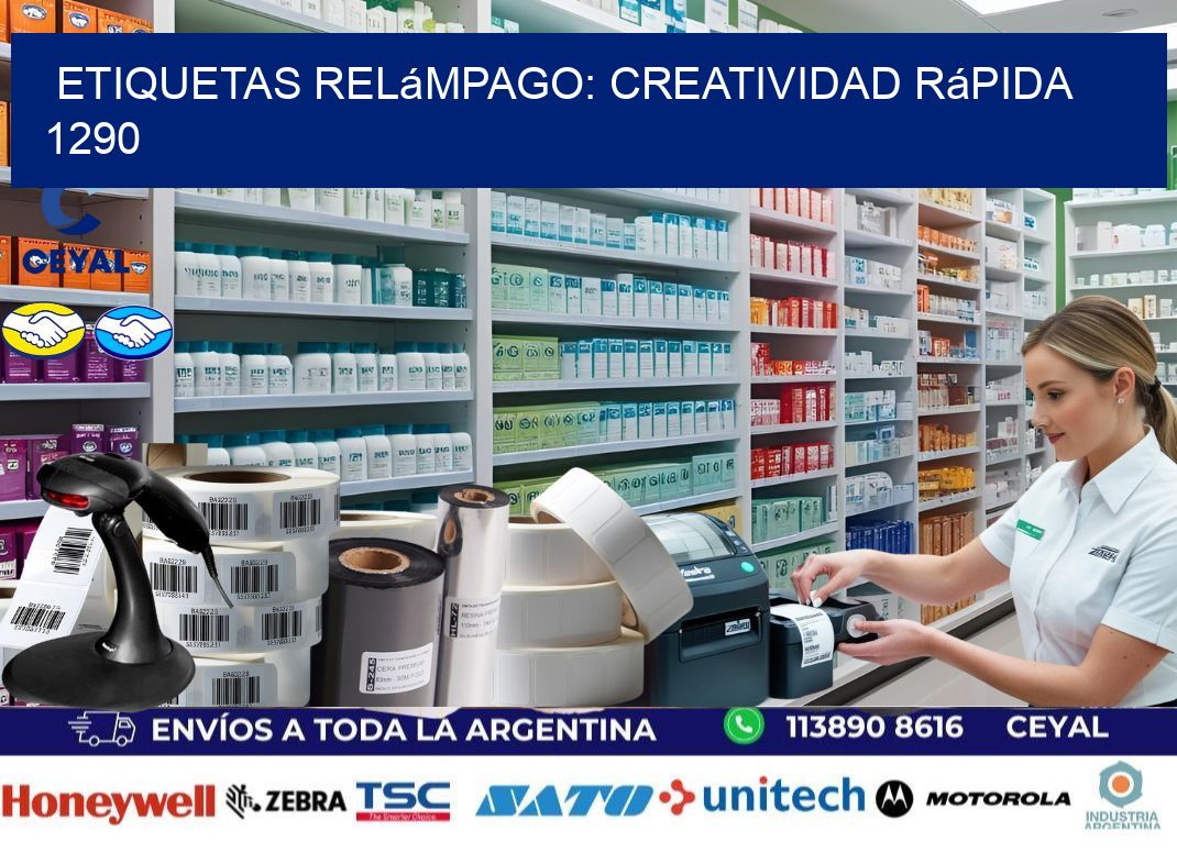 Etiquetas Relámpago: Creatividad Rápida 1290