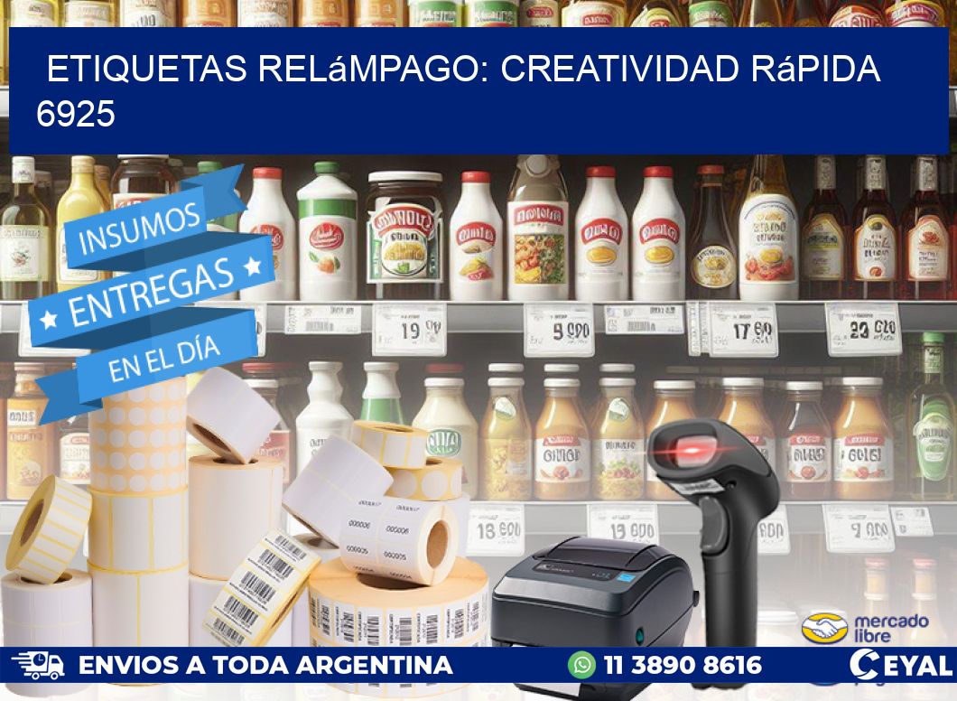 Etiquetas Relámpago: Creatividad Rápida 6925