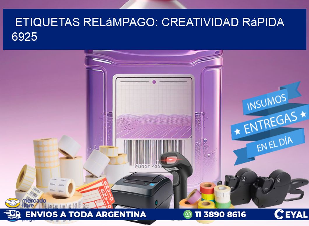 Etiquetas Relámpago: Creatividad Rápida 6925