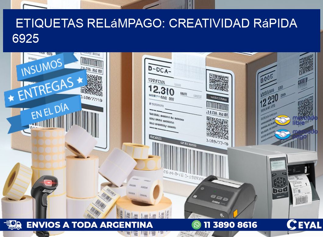 Etiquetas Relámpago: Creatividad Rápida 6925