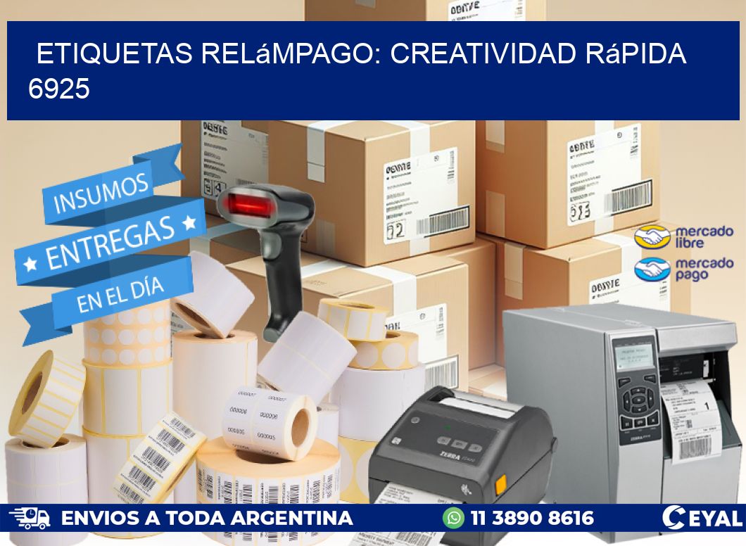 Etiquetas Relámpago: Creatividad Rápida 6925