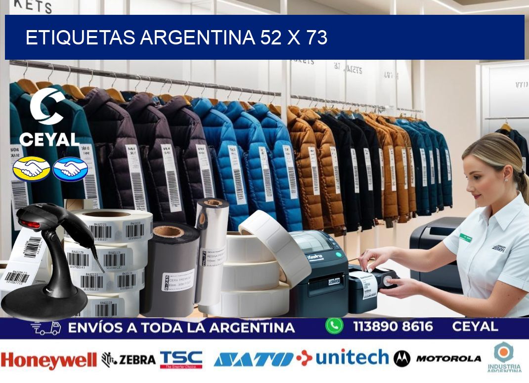 Etiquetas argentina 52 x 73