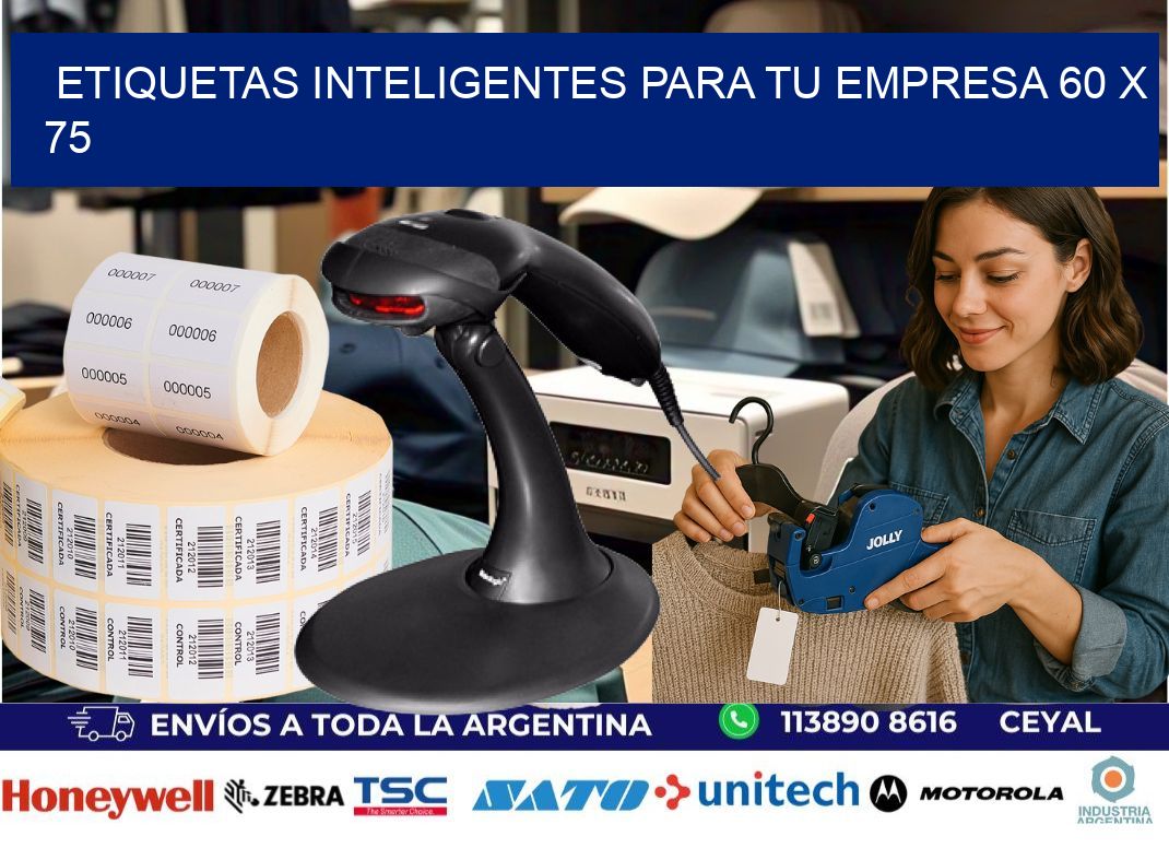 Etiquetas inteligentes para tu empresa 60 x 75