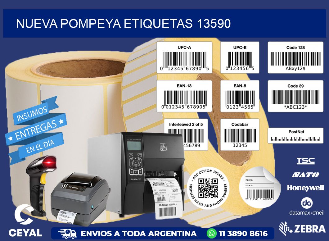 Nueva Pompeya etiquetas 13590