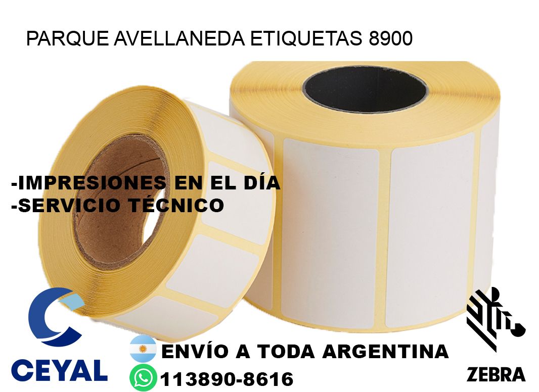 Parque Avellaneda etiquetas 8900