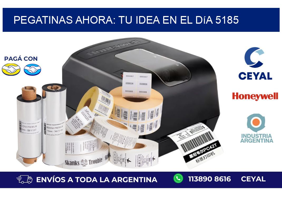 Pegatinas Ahora: Tu Idea en el Día 5185