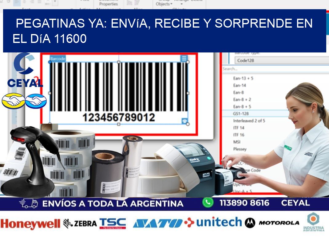 Pegatinas Ya: Envía, Recibe y Sorprende en el Día 11600