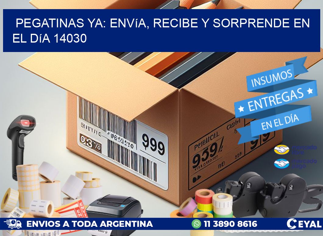 Pegatinas Ya: Envía, Recibe y Sorprende en el Día 14030