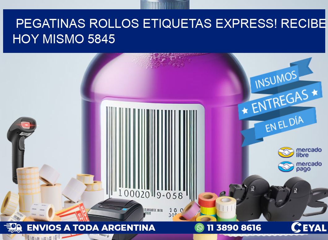 Pegatinas rollos etiquetas Express! Recibe Hoy Mismo 5845