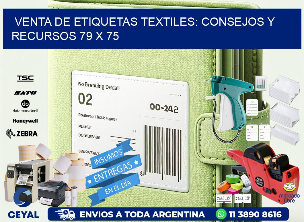 Venta de Etiquetas Textiles: Consejos y Recursos 79 x 75