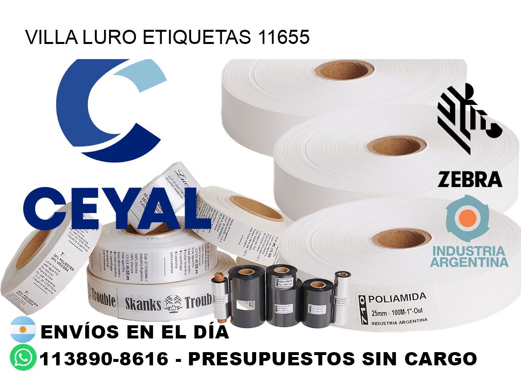 Villa Luro etiquetas 11655