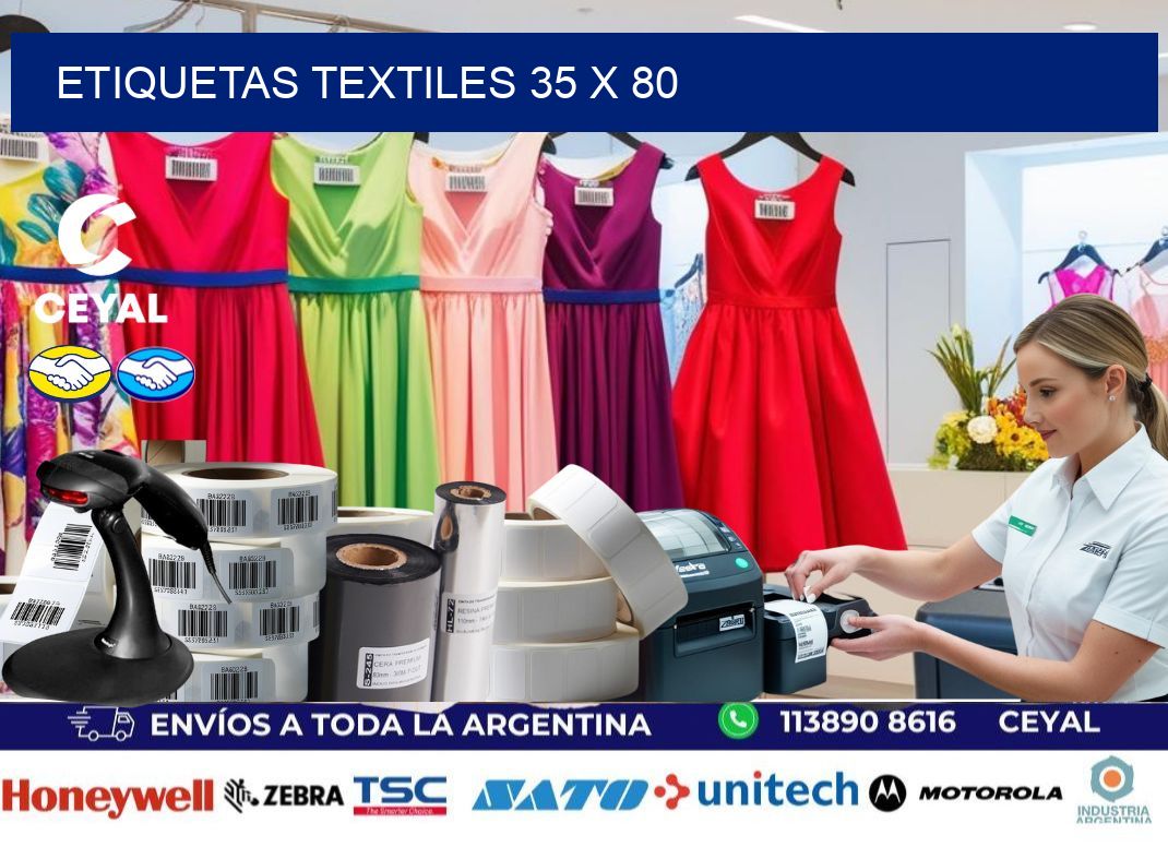etiquetas textiles 35 x 80