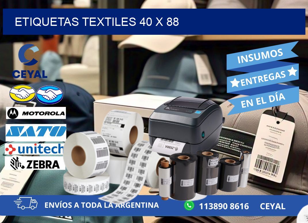 etiquetas textiles 40 x 88